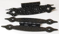 Black Colonial Hinge- 3-1 2 x 1-9 16- 2 pkg - The Fox Decor