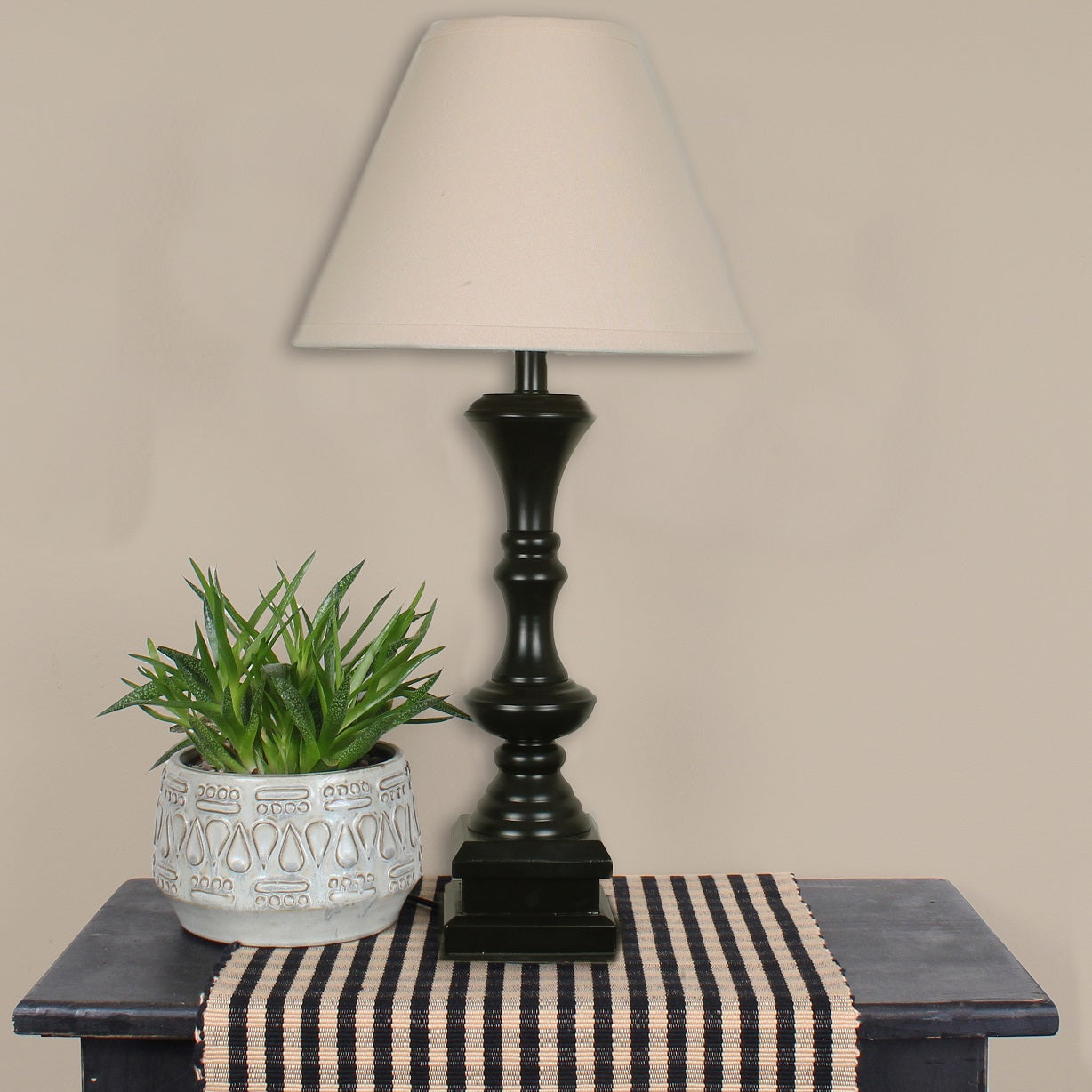 Covington Black Metal Table Lamp   - Interiors by Elizabeth