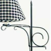 Black Floor Lamp W/ Adjustable Arm - Interiors by Elizabeth