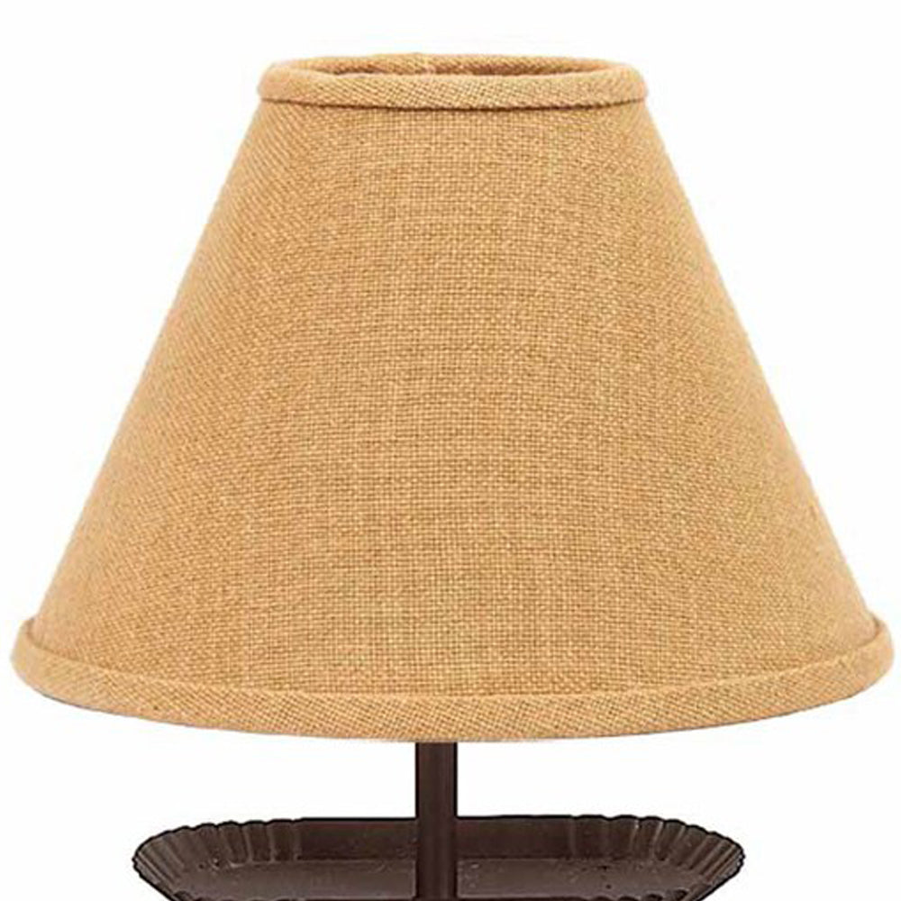 Black Stars Punched Tin Accent Lamp - Interiors by Elizabeth