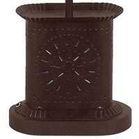 Black Stars Punched Tin Accent Lamp - Interiors by Elizabeth
