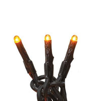 Orange Teeny Lights 50 Count - The Fox Decor