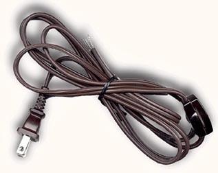 Brown Cord w Open End - The Fox Decor