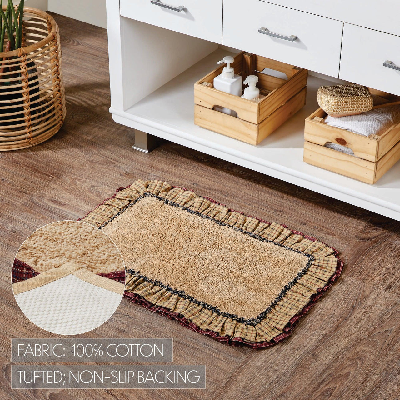 Millsboro Bathmat 20x30 - The Fox Decor