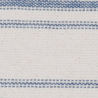 Colonial Blue Cream Grain Sack Stripe Napkin Set Of Six NK165014
