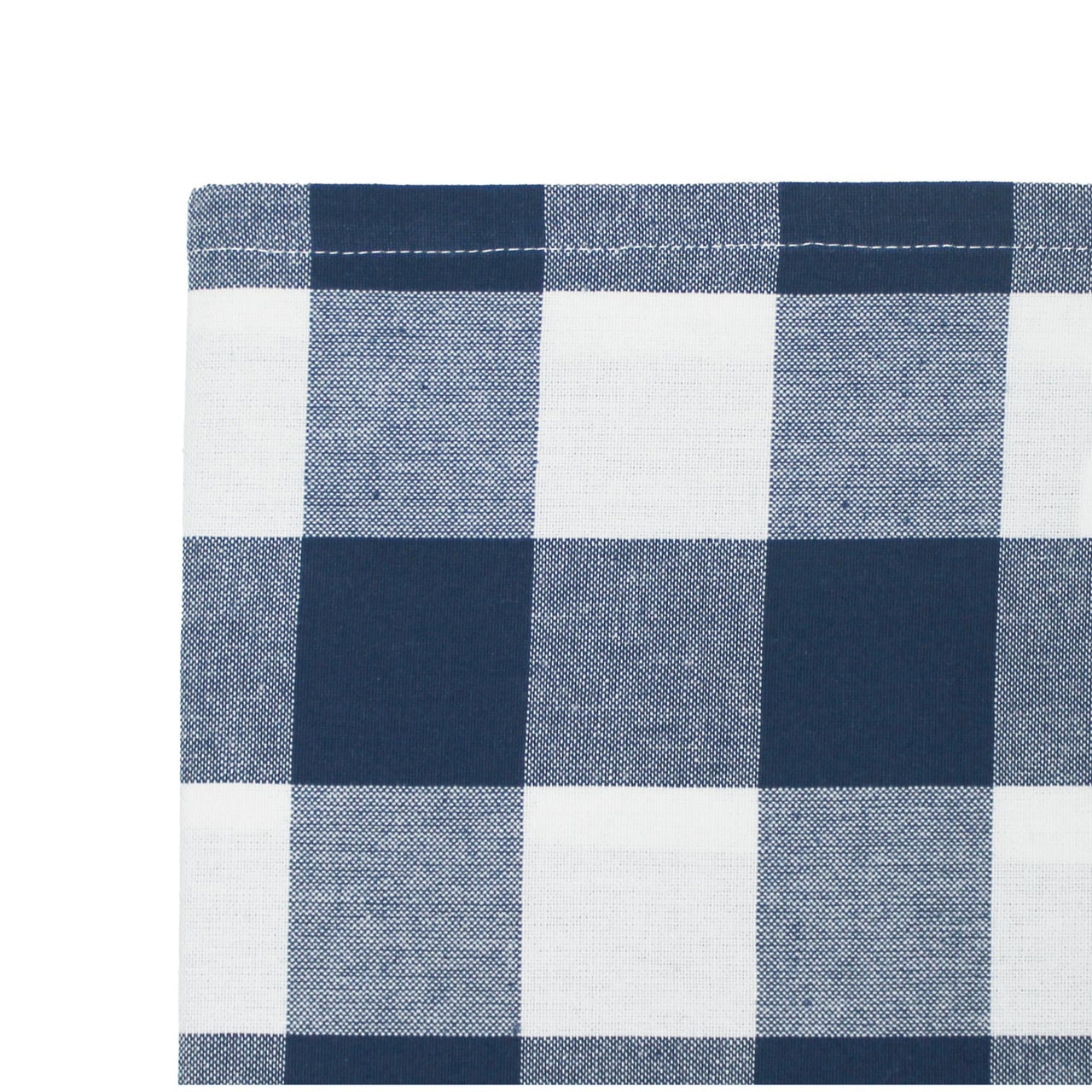 Buffalo Check Navy Blue Napkin 18x18  Set of 6 NK511014
