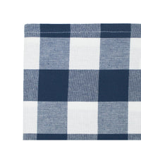 Buffalo Check Navy Blue Napkin 18x18  Set of 6 NK511014