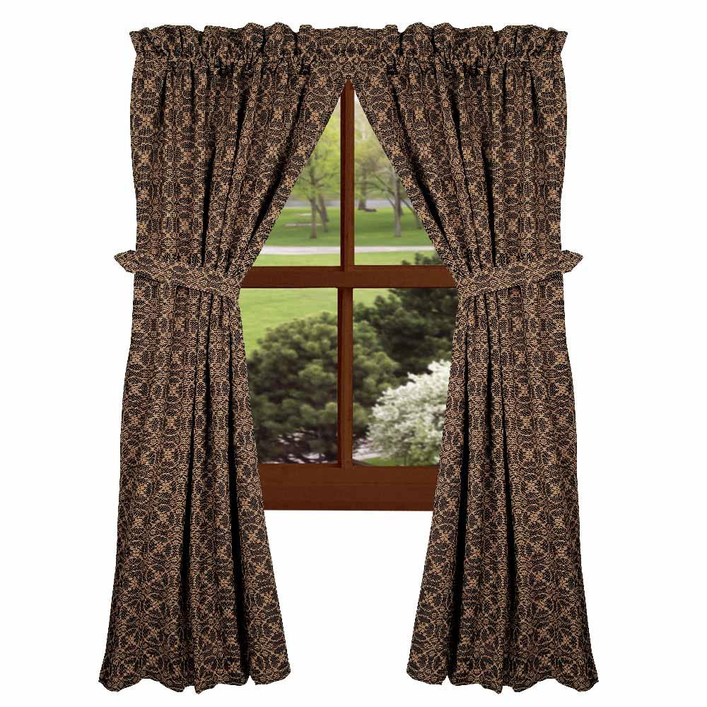 Black-Tan Marshfield Jacquard 63