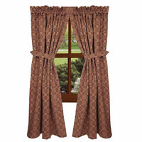 Barn Red-Tan Marshfield Jacquard 63