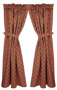 Barn Red Tan Marshfield Jacquard 63