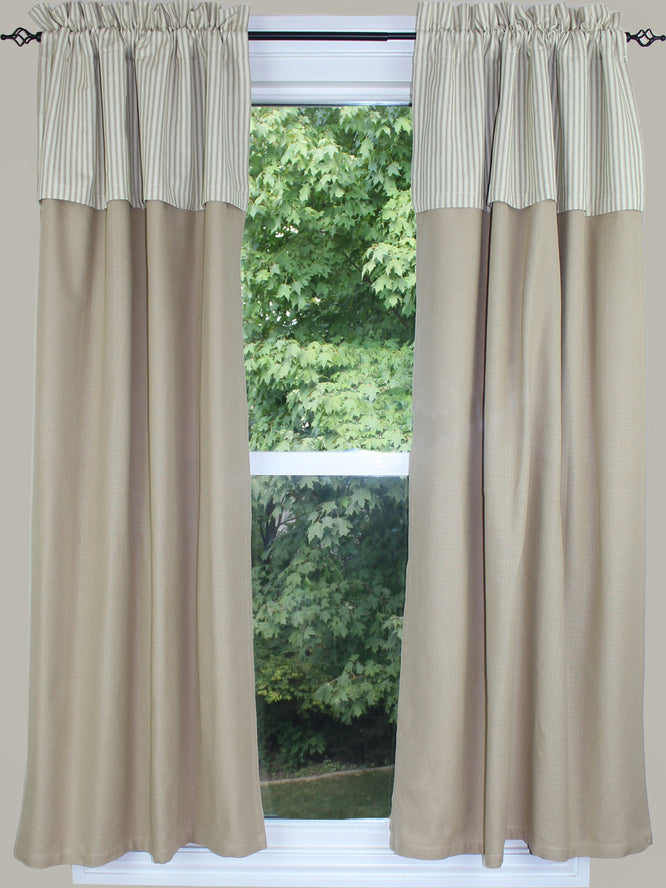 Clanton Tan Panels  - Interiors by Elizabeth
