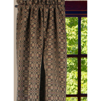 Kendall Jacquard Black 63 In Panels P6280011
