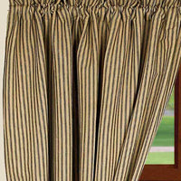 Black Nutmeg York Ticking 63