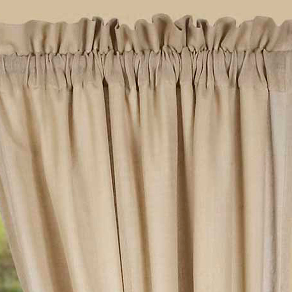 Unlined Drapery Oat heirloom oat drapery 86