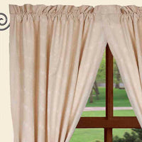 Cream Candlewicking Cream Drapery 86