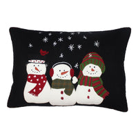 C Snow Friends Pillow 14 Inx20 In - Interiors by Elizabeth