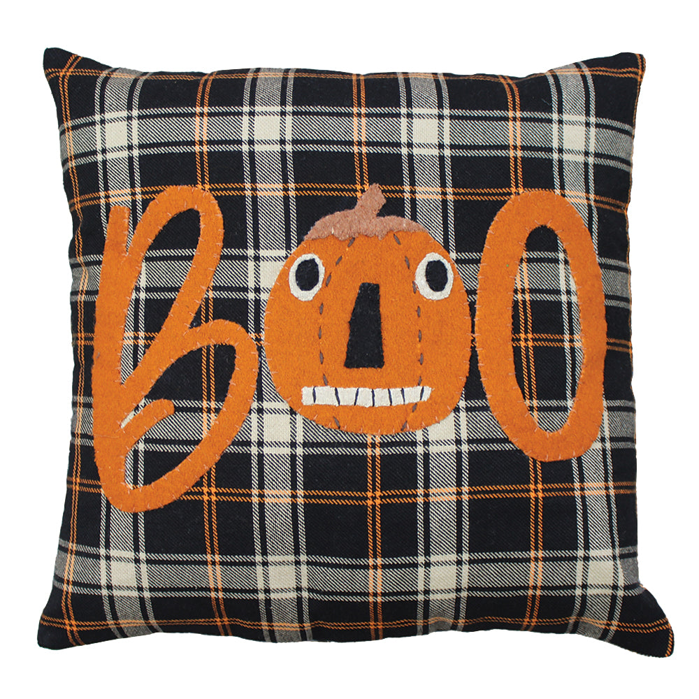 Primitive Fall Plaid Pillow - Interiors by Elizabeth