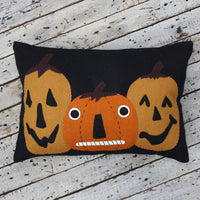 Jack-o-lanterns Felt Pillow 14