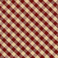 Barn Red Nutmeg Heritage House Check Barn Red Placemat Set Of Six - Interiors by Elizabeth