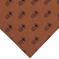 Mocha Black Pineapple Town Placemat Set Of Six - Interiors by Elizabeth
