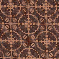 Black Tan Marshfield Jacquard Placemat Set Of Six - Interiors by Elizabeth