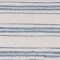 Colonial Blue Cream Grain Sack Stripe Placemat Set Of Six PM165014