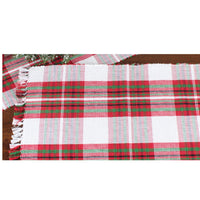 C Christmas Tartan Plaid Placemat  Set of 6 PM784201