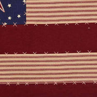 Nutmeg Indigo Barn Red Stars And Stripes Placemat Set Of Six - Interiors by Elizabeth