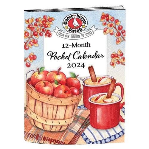 Gooseberry Patch 2024 Pocket Calendar - The Fox Decor