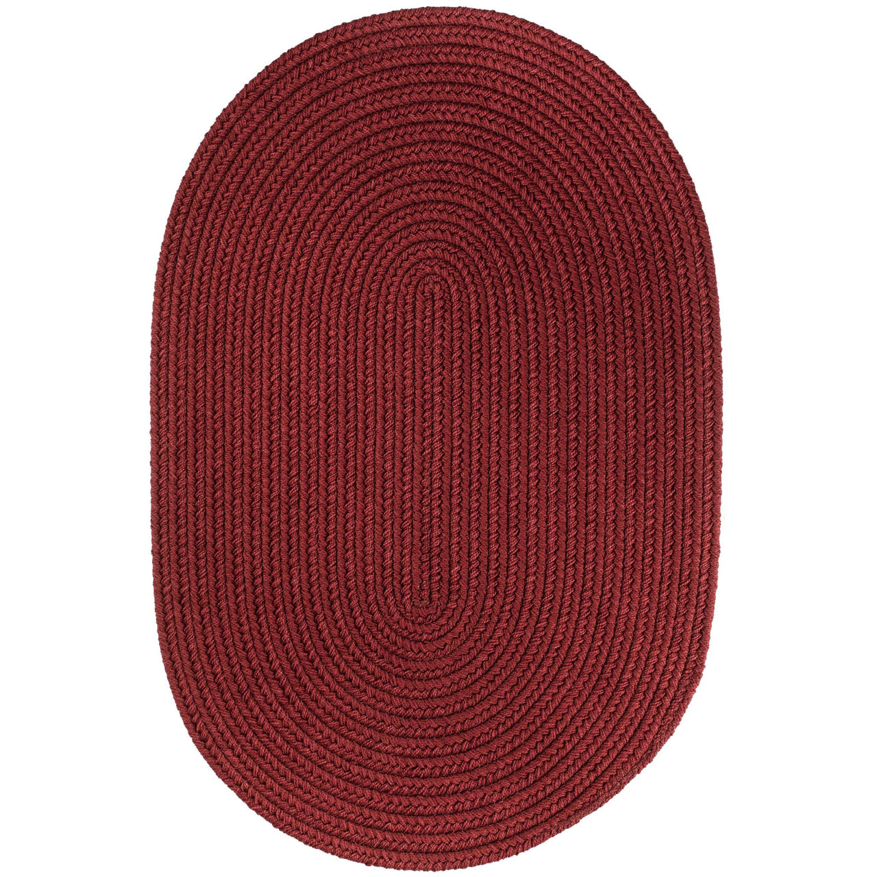 WearEver Area Rug - Oval - S005 Colonial Red