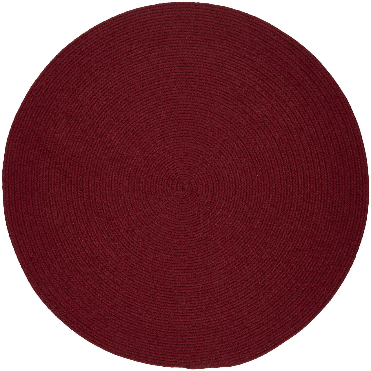 WearEver Area Rug - Round - S005 Colonial Red