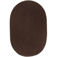 WearEver Area Rug - Oval - S011 Brown