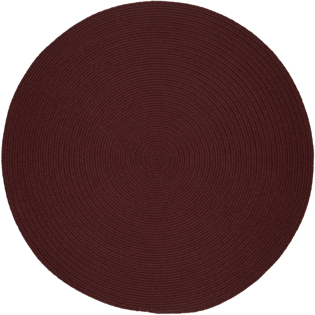 WearEver Area Rug - Round - S022 Burgundy