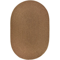 WearEver Area Rug - Oval - S025 Light Brown