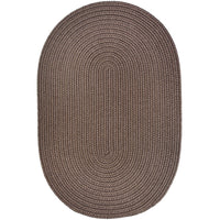 WearEver Area Rug - Oval - S026 Dark Taupe