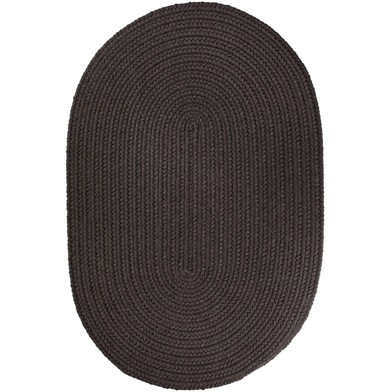 WearEver Area Rug - Oval - S027 Brown Velvet