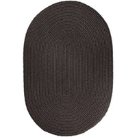 WearEver Area Rug - Oval - S027 Brown Velvet