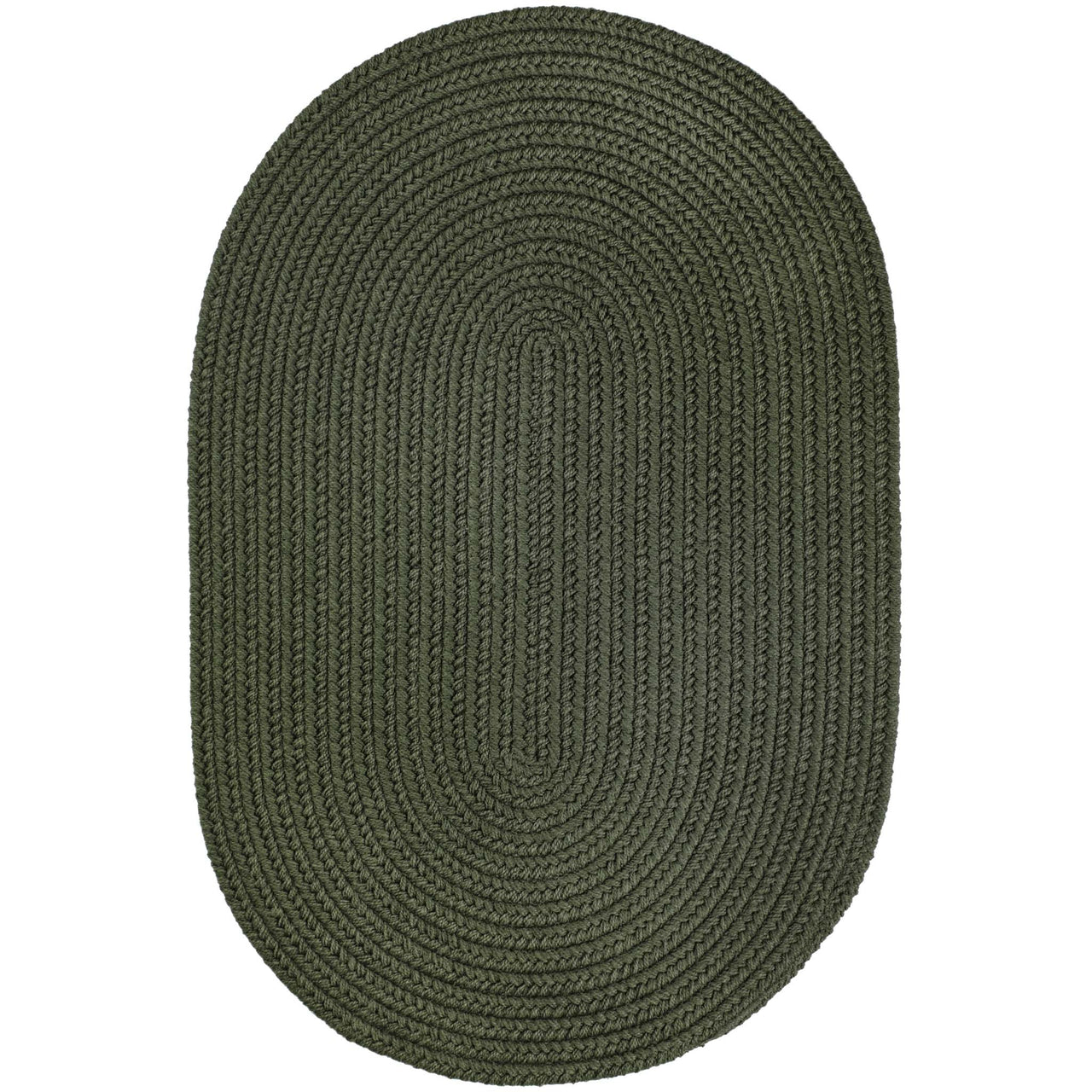 WearEver Area Rug - Oval - S029 Dark Sage