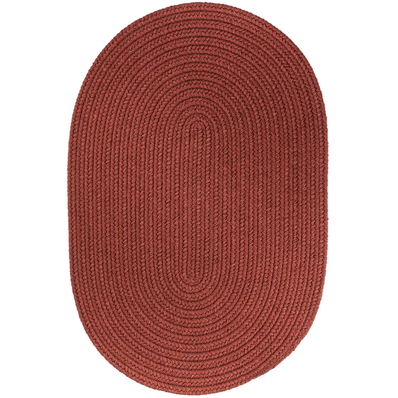 WearEver Area Rug - Oval - S033 Terra Cotta