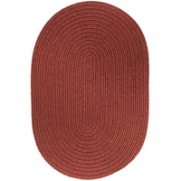 WearEver Area Rug - Oval - S033 Terra Cotta