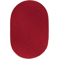 WearEver Area Rug - Oval - S045 Brilliant Red