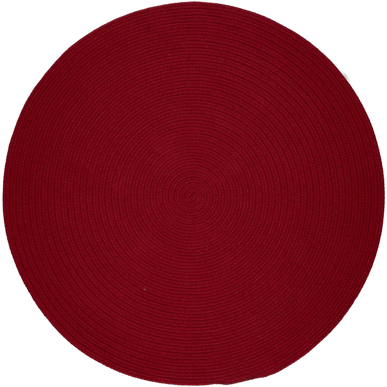 WearEver Area Rug - Round - S045 Brilliant Red