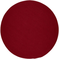 WearEver Area Rug - Round - S045 Brilliant Red