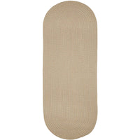 Wool Solids Area Rug - Runner - S100 Sand