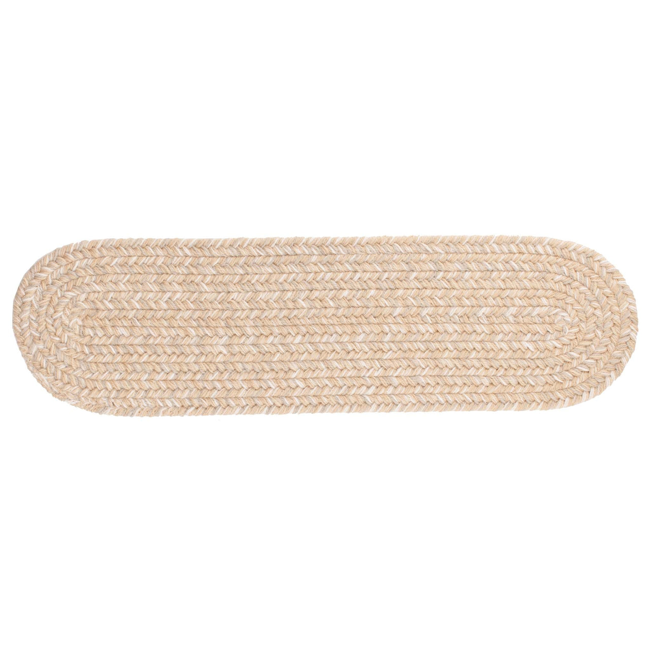 Wool Solids Stair Tread - S100 Sand