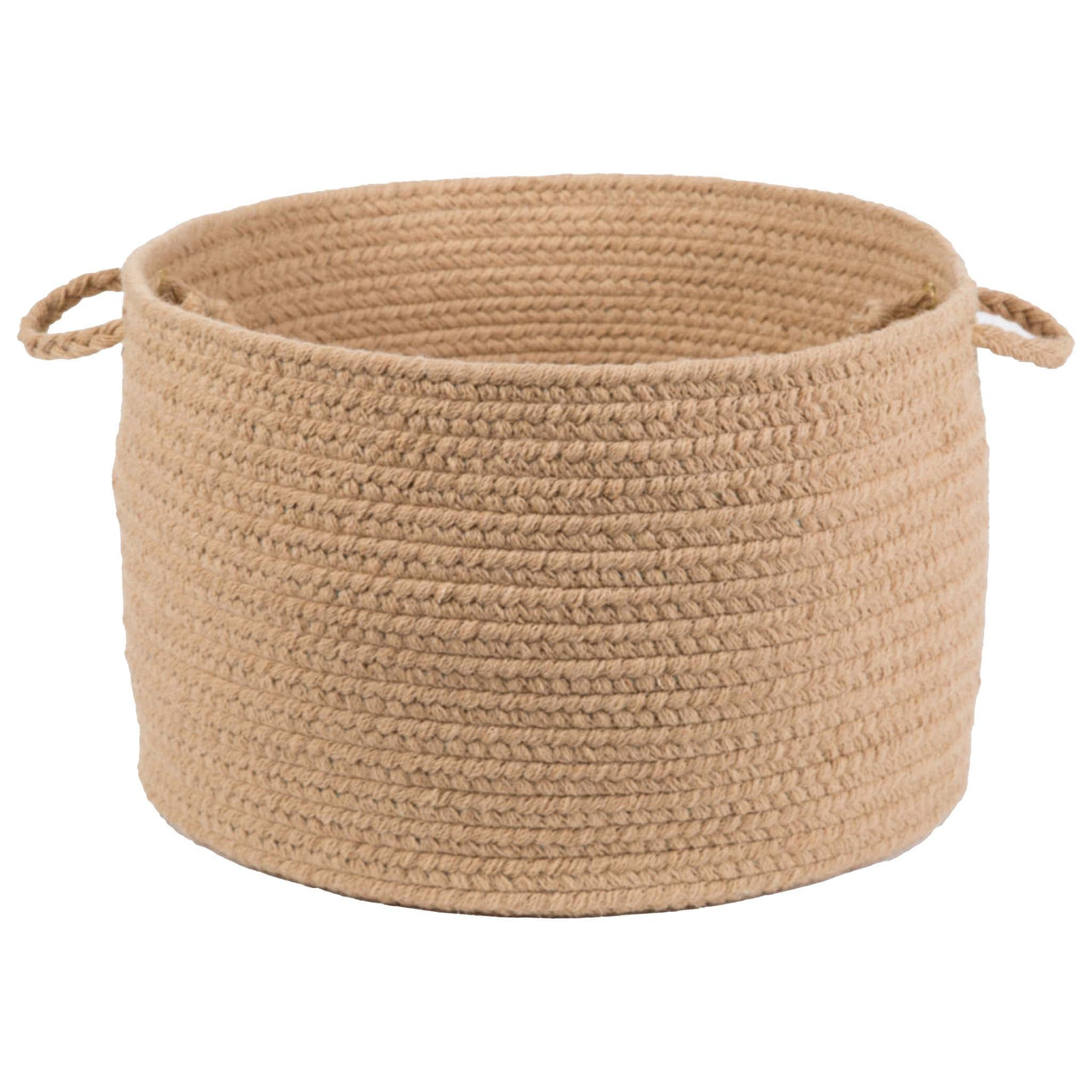 Wool Solids Basket - S101 Wheat