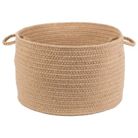 Wool Solids Basket - S101 Wheat