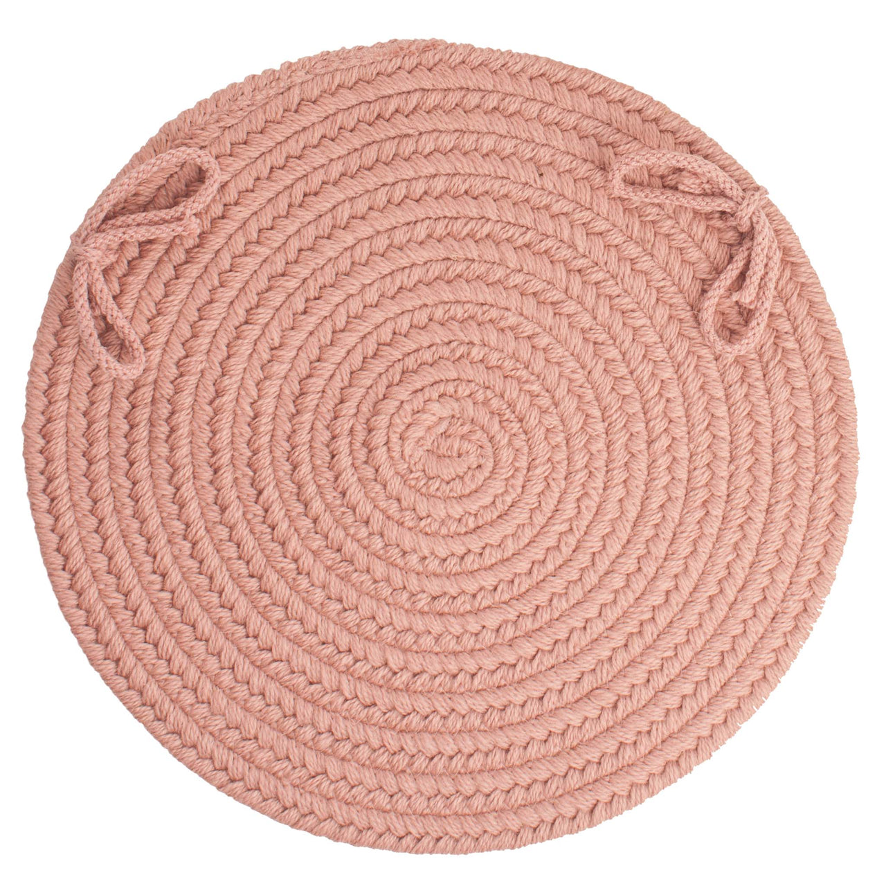 Wool Solids Chair Pad - S106 Old Rose