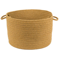 Wool Solids Basket - S109 Vintage Gold