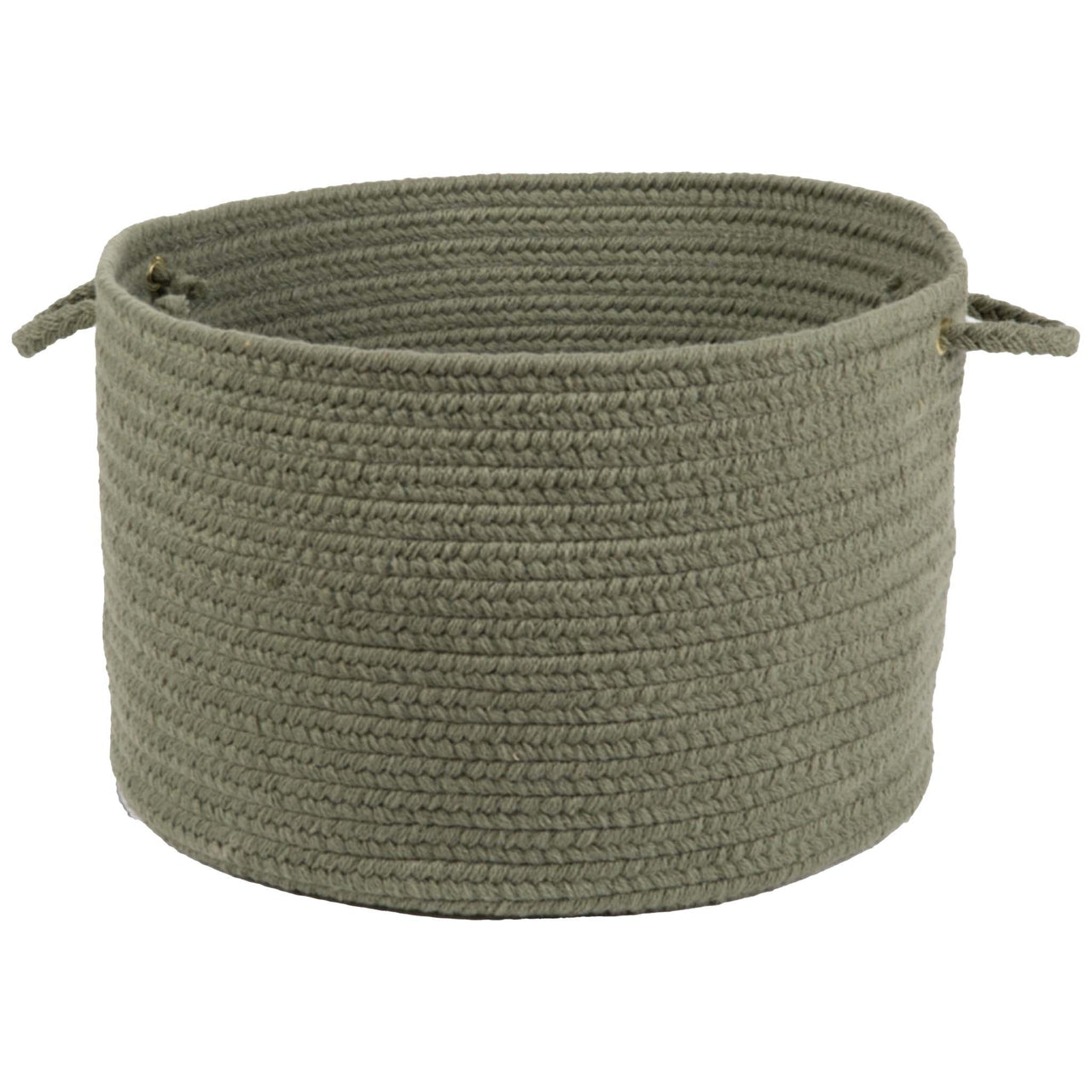 Wool Solids Basket - S111 Moss